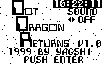 Dot Dragon Returns - Title Screen Dot Dragon Returns - Title Screen