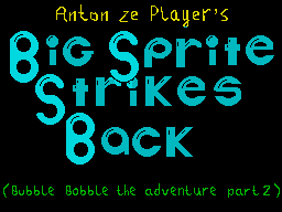 Bubble Bobble - The Adventure Part 2 - Big Sprite Strikes Back (1993)
